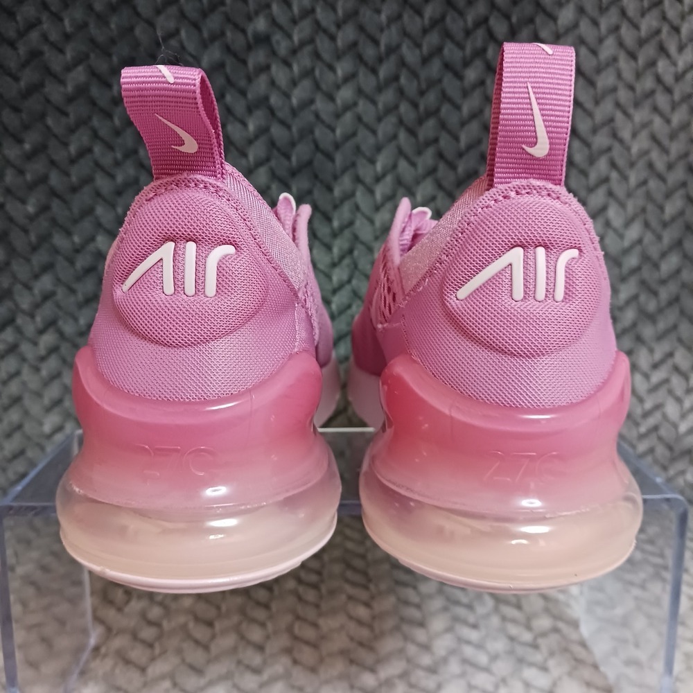 Nike Air Max 270 Pink Foam PS Walking Running Sneakers Shoes Size 1.5Y - Picture 3 of 14